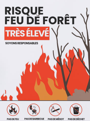 ARRETÉ PREFECTORAL DE DECLENCHEMENT DE MESURES TEMPORAIRES ET DE PRÉVENTION DES INCENDIES et PROTECTION DES FORETS CONTRE LES INCENDIES