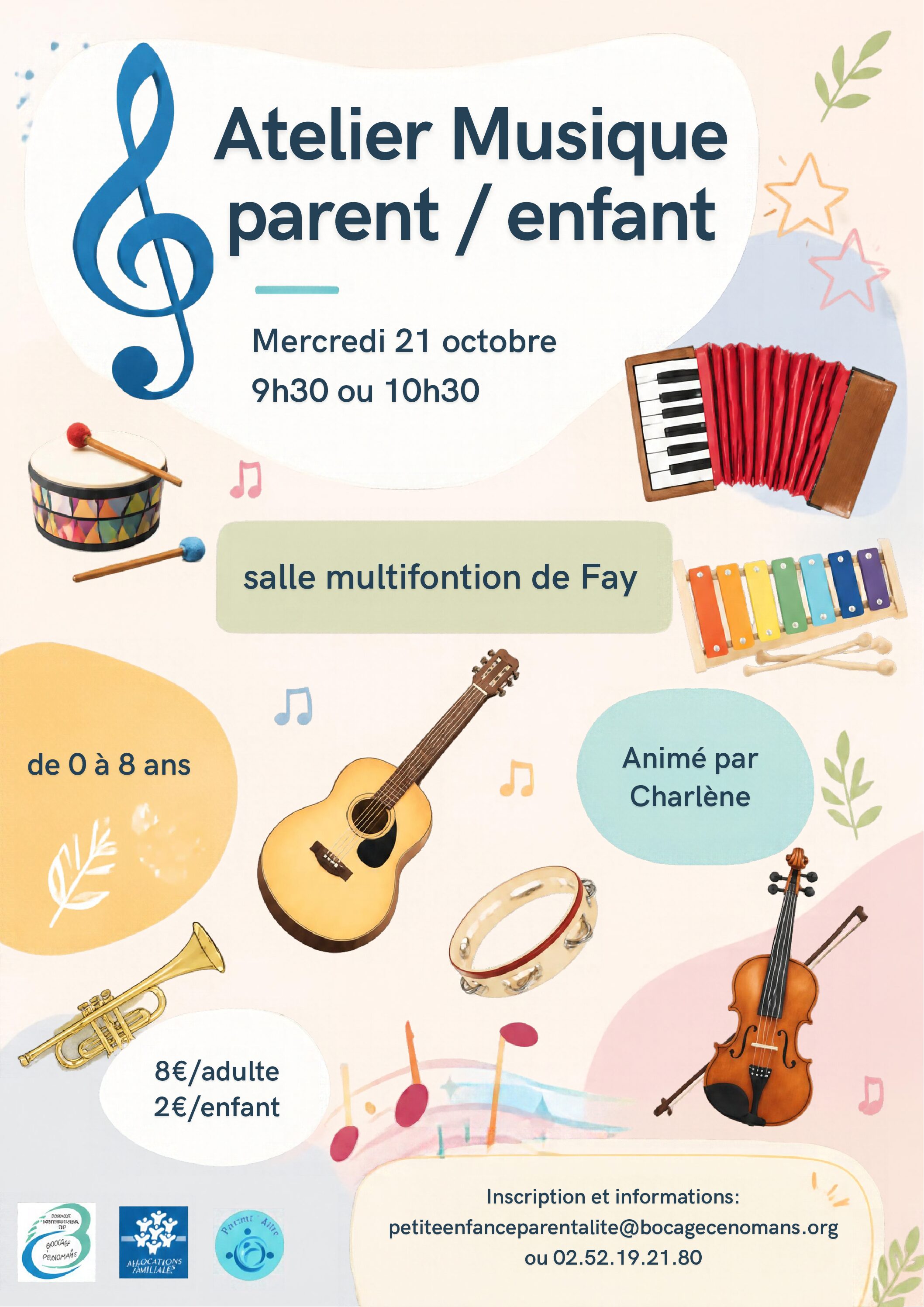 ATELIER MUSIQUE PARENT / ENFANT